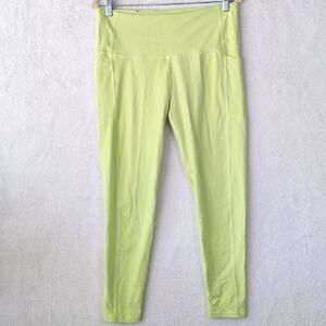 Victoria Sport Women's Lime Green Athletic Yoga Leggings Size L‎
